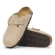 Birkenstock Leather Boston Big Buckle